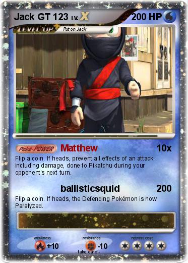 Pokemon Jack GT 123