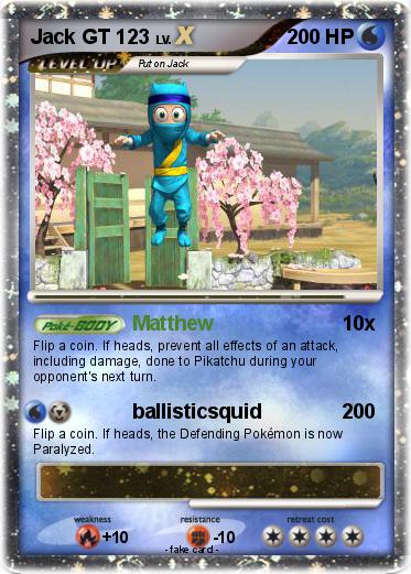 Pokemon Jack GT 123