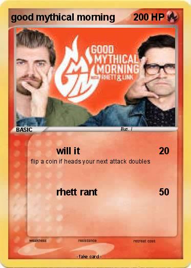 Pokemon good mythical morning