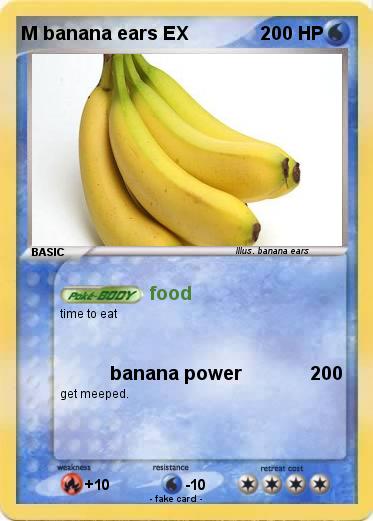 Pokemon M banana ears EX