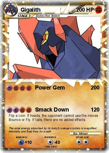 Pokemon Gigalith