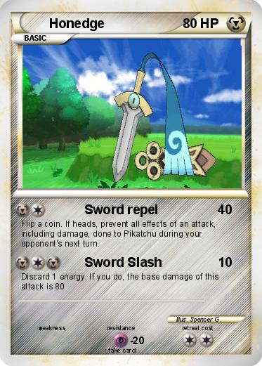 Pokemon Honedge
