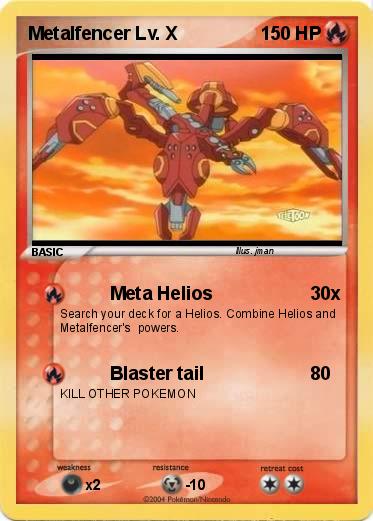 Pokemon Metalfencer Lv. X