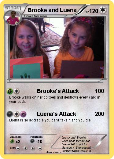 Pokemon Brooke and Luena