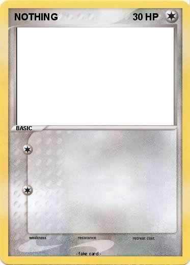 Pokemon NOTHING