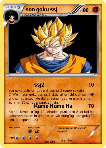 Pokemon son goku ssj