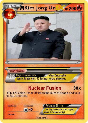 Pokemon Kim Jong Un