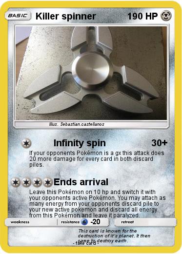 Pokemon Killer spinner