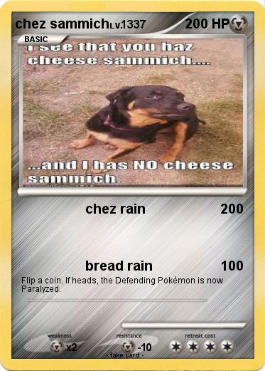 Pokemon chez sammich