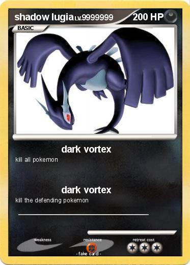 Pokemon shadow lugia