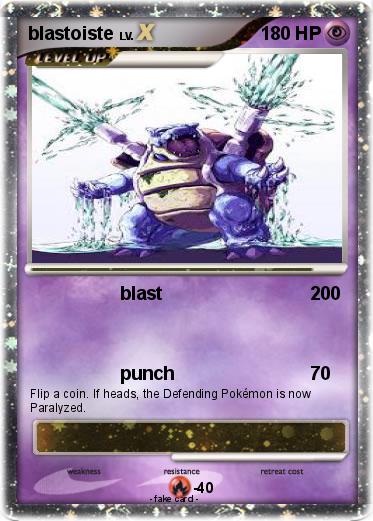 Pokemon blastoiste