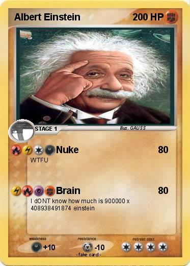Pokemon Albert Einstein