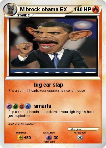 Pokemon M brock obama EX