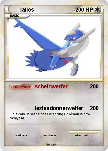 Pokemon latios