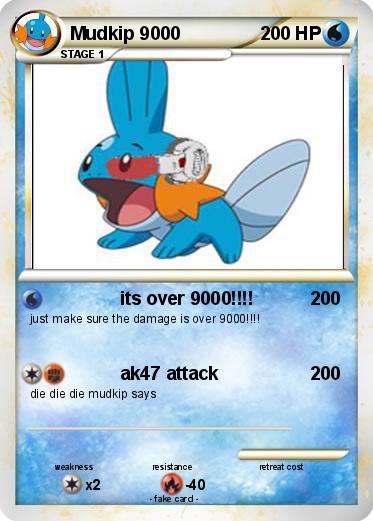 Pokemon Mudkip 9000