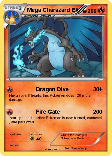 Pokemon Mega Charazard EX