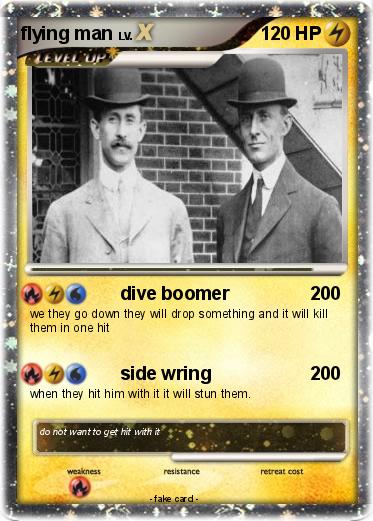 Pokemon flying man