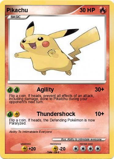Pokemon Pikachu