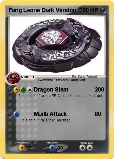 Pokemon Fang Leone Dark Version