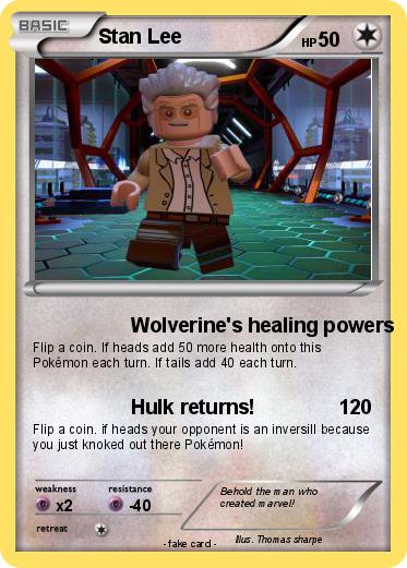 Pokemon Stan Lee