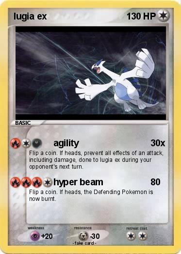 Pokemon lugia ex