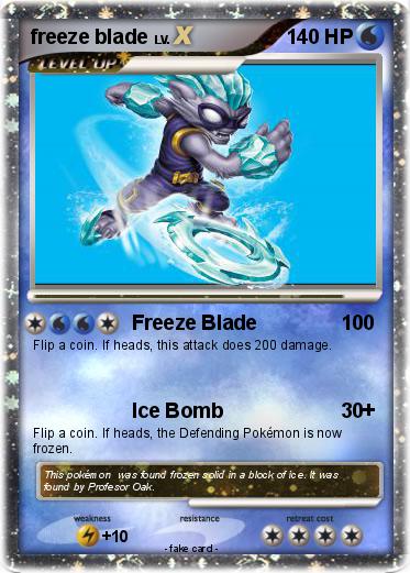 Pokemon freeze blade