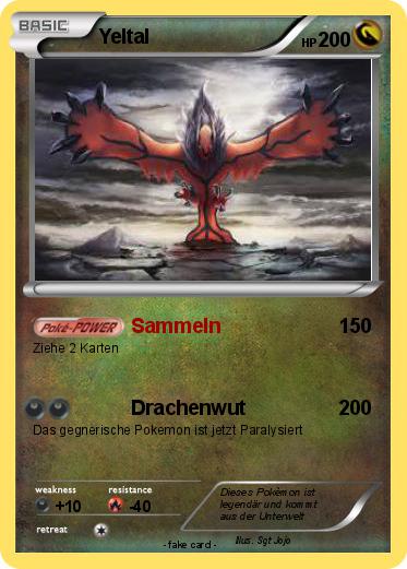 Pokemon Yeltal