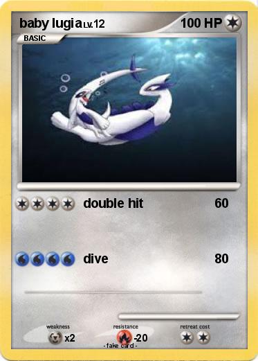 Pokemon baby lugia