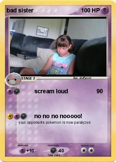 Pokemon bad sister