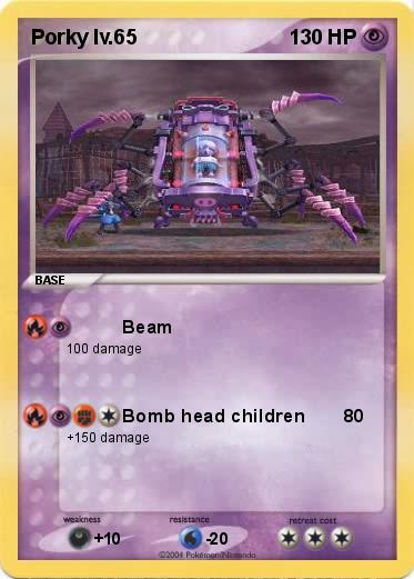 Pokemon Porky lv.65