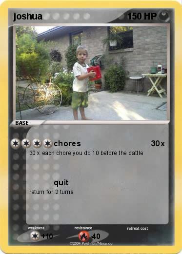 Pokemon joshua