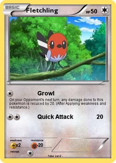 Pokemon Fletchling