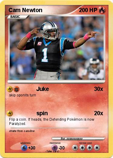 Pokemon Cam Newton