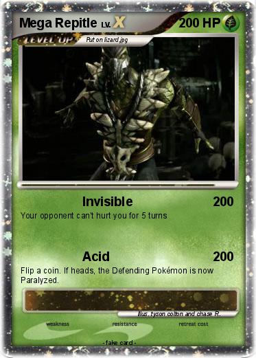 Pokemon Mega Repitle