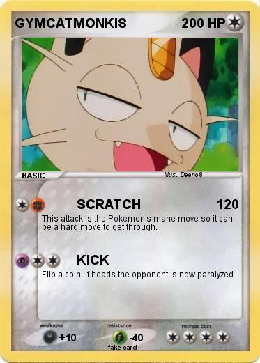 Pokemon GYMCATMONKIS