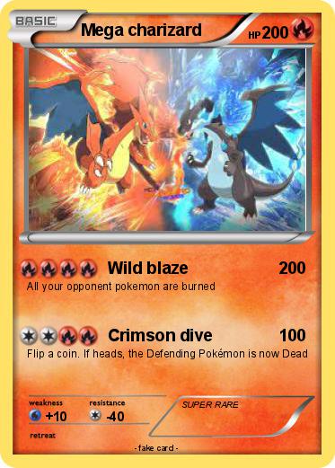 Pokemon Mega charizard