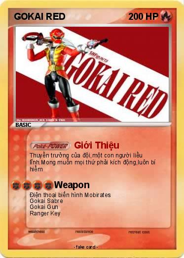 Pokemon GOKAI RED