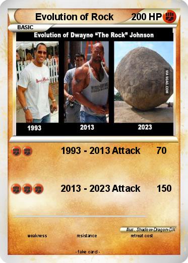 Pokemon Evolution of Rock