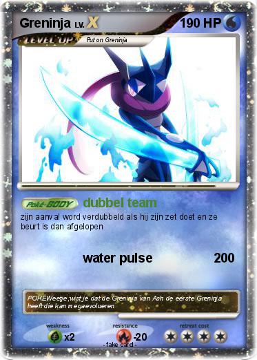 Pokemon Greninja