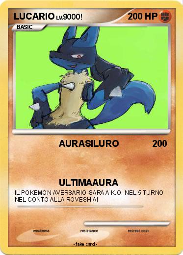 Pokemon LUCARIO