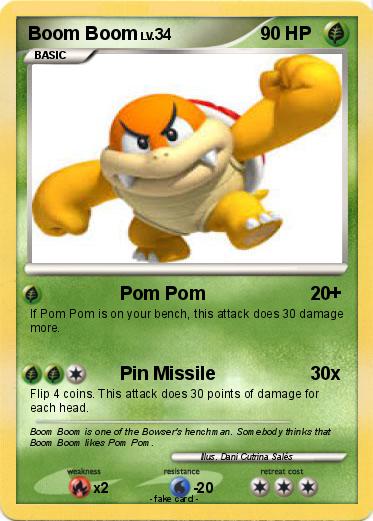 Pokemon Boom Boom