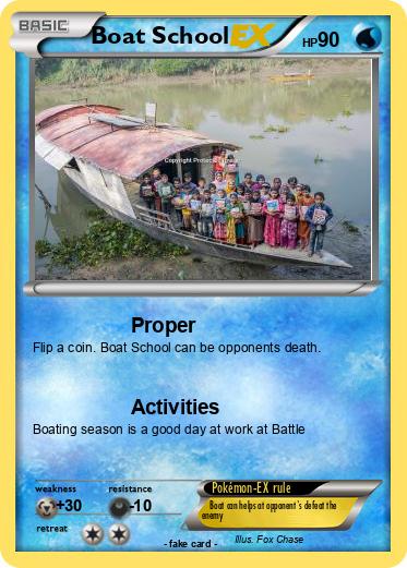 Pokemon Boat School