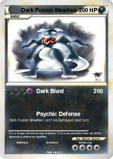 Pokemon Dark Fusion Mewtwo