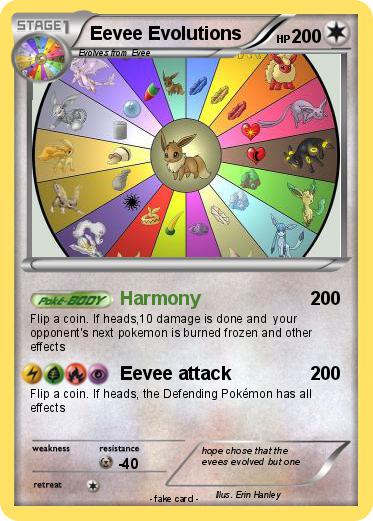 Pokemon Eevee Evolutions