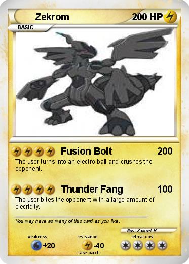 Pokemon Zekrom