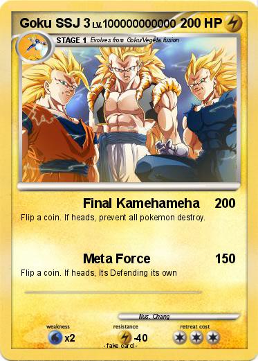 Pokemon Goku SSJ 3