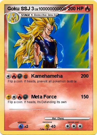Pokemon Goku SSJ 3