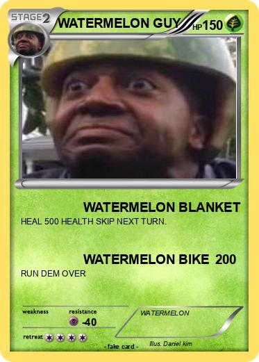 Pokemon WATERMELON GUY