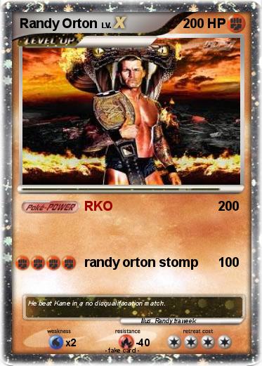 Pokemon Randy Orton