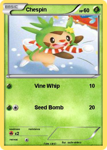 Pokemon Chespin